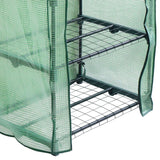 Greenhouse 4 Tier with PE Cover