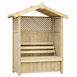Barcelona Garden Arbour – Storage Box & Trellis