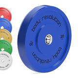 Body Revolution Olympic Bumper Plates (Colour)