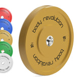 Body Revolution Olympic Bumper Plates (Colour)