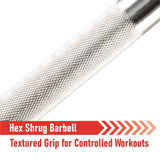 Body Revolution Olympic Shrug Barbell Bar - Body Revolution