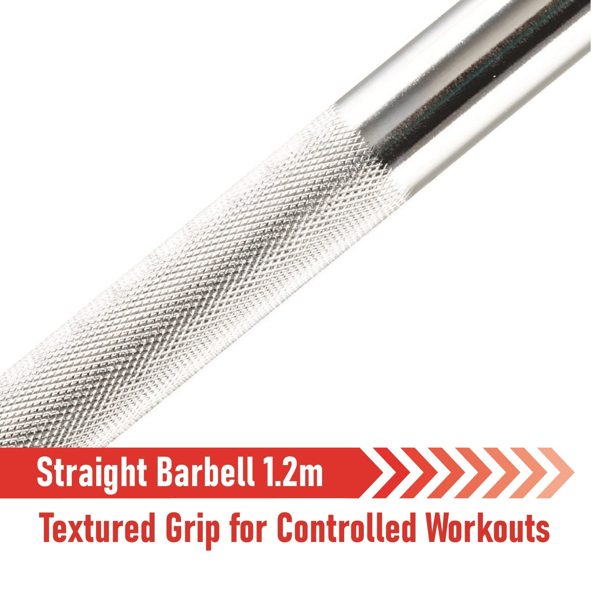 Body Revolution Straight Barbell Bar - 1" Standard 1.2m - Body Revolution