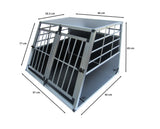 Car Dog Pet Crate - Large Double Doors