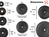 Cast Iron Weight Plates - Body Revolution