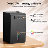3.2L Dehumidifier – Black with LED Light