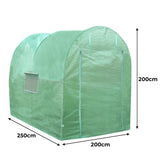 Polytunnel 19mm 2.5m x 2m with Racking