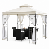 Contemporary Cream Garden Gazebo – 2.5m x 2.5m