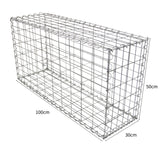 Gabion Baskets 100 x 50 x 30cm / 6 Pack