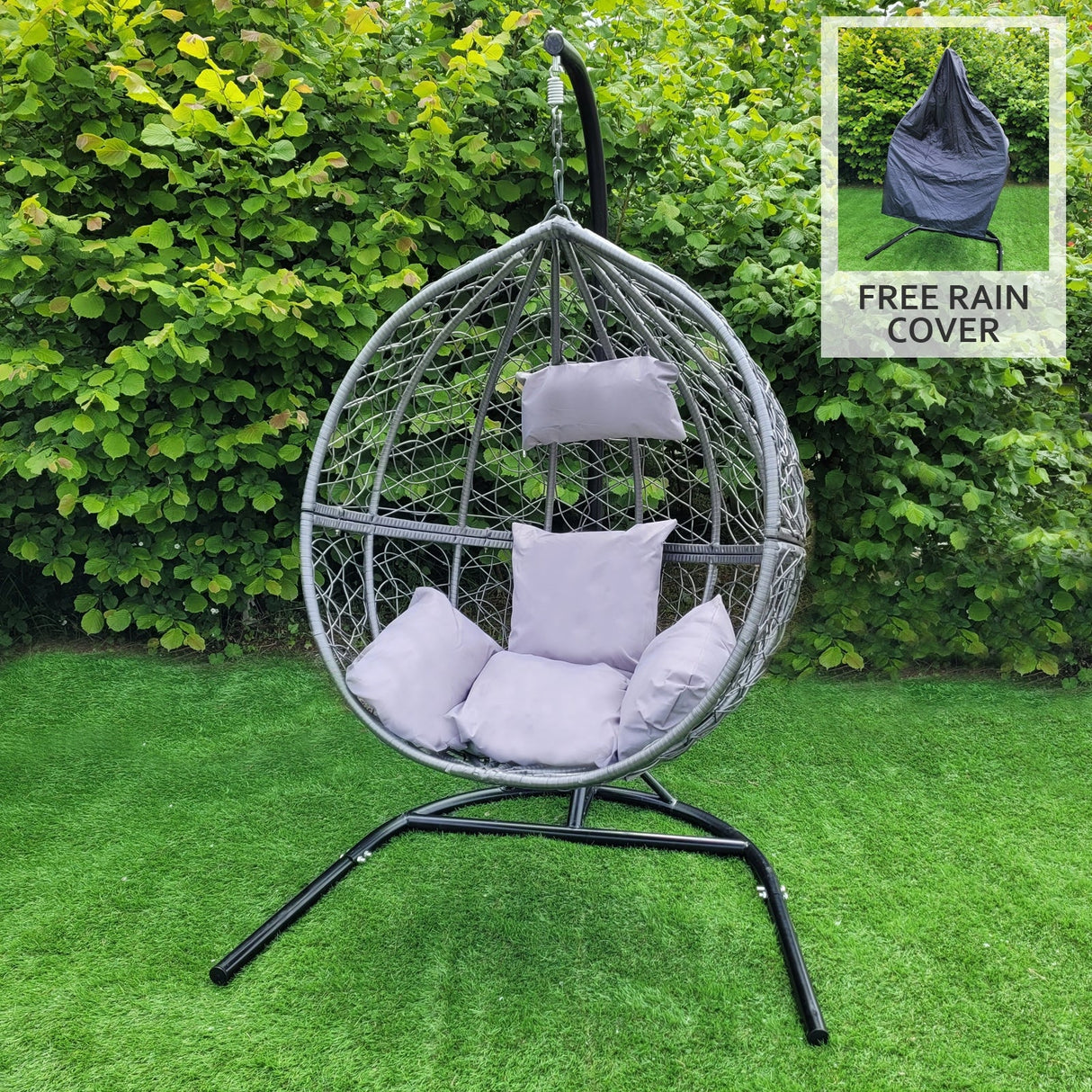 Grey Egg Chair