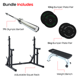 Home Gym Weightlifting Bundles - Body Revolution