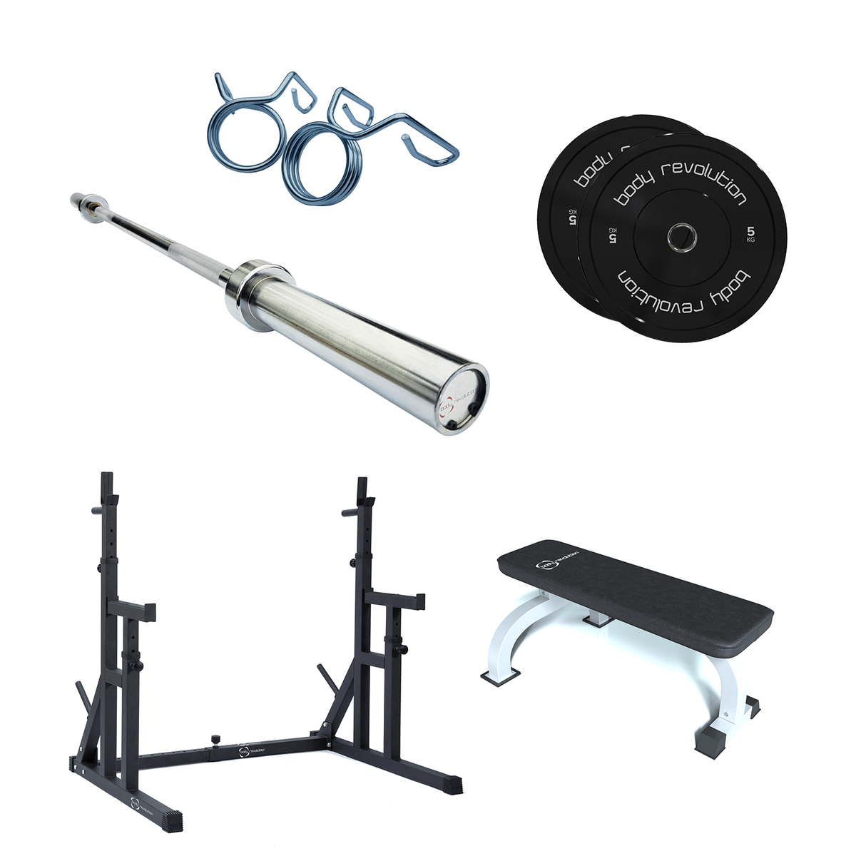 Home Gym Weightlifting Bundles - Body Revolution