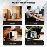 5L Mini Fridge – LED Mirror Light