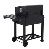 Portable Charcoal BBQ Grill Trolley
