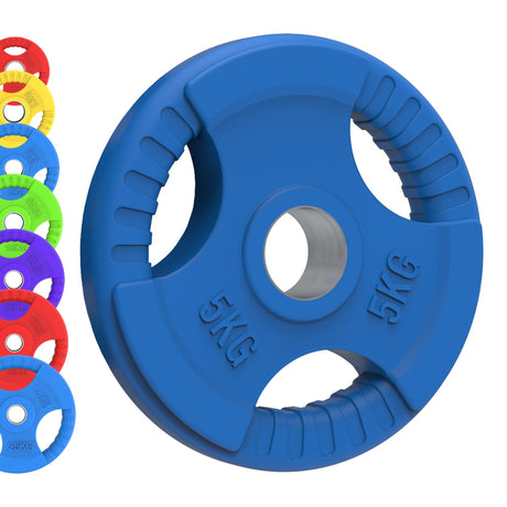 Olympic Rubber Plates (Colour) - Body Revolution