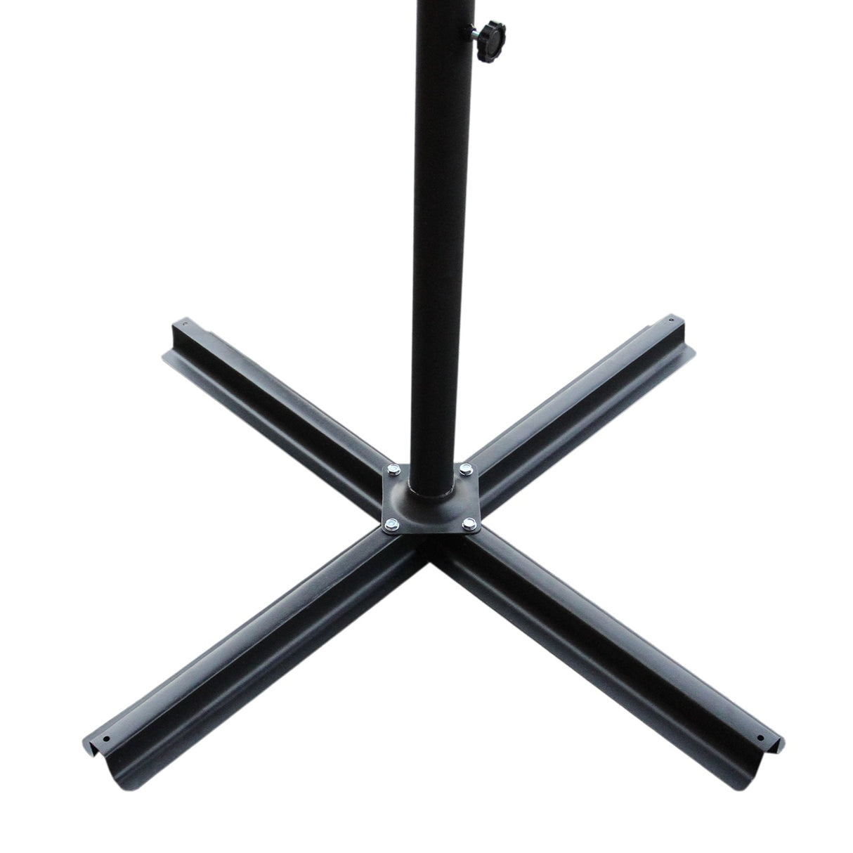 Black Cantilever Parasol & Square Base