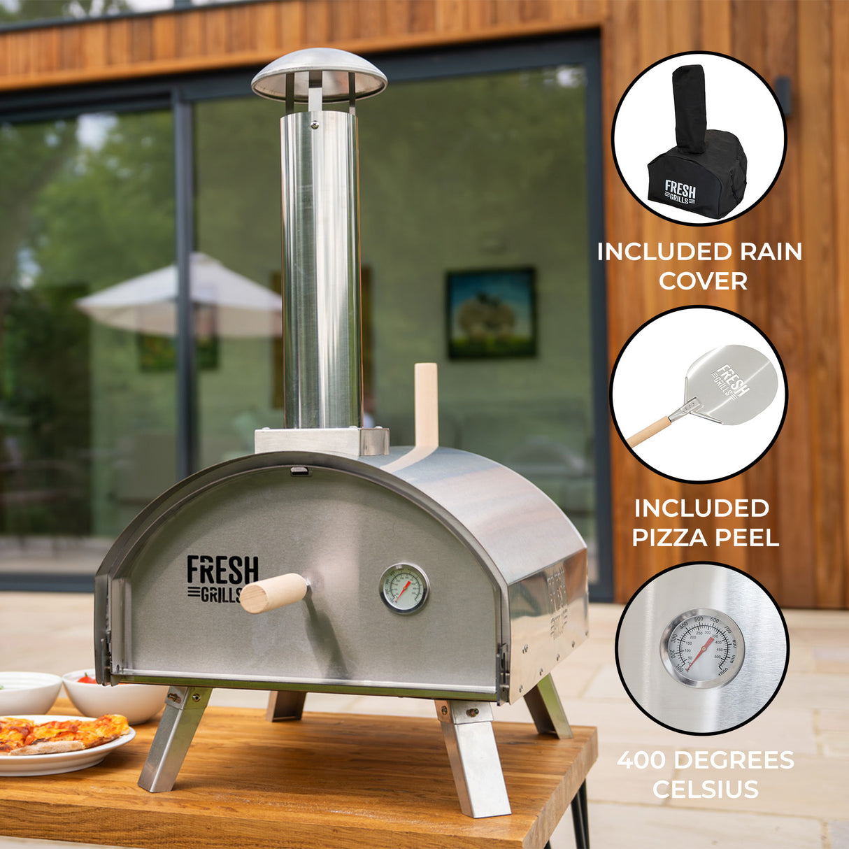 Fresh Grills Premium Outdoor Pizza Oven