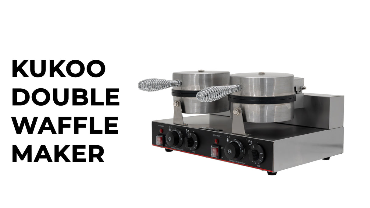 KuKoo Double Waffle Maker
