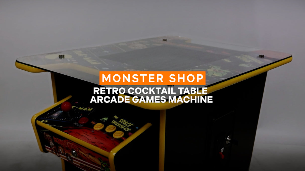 Retro Cocktail Table Arcade Games Machine