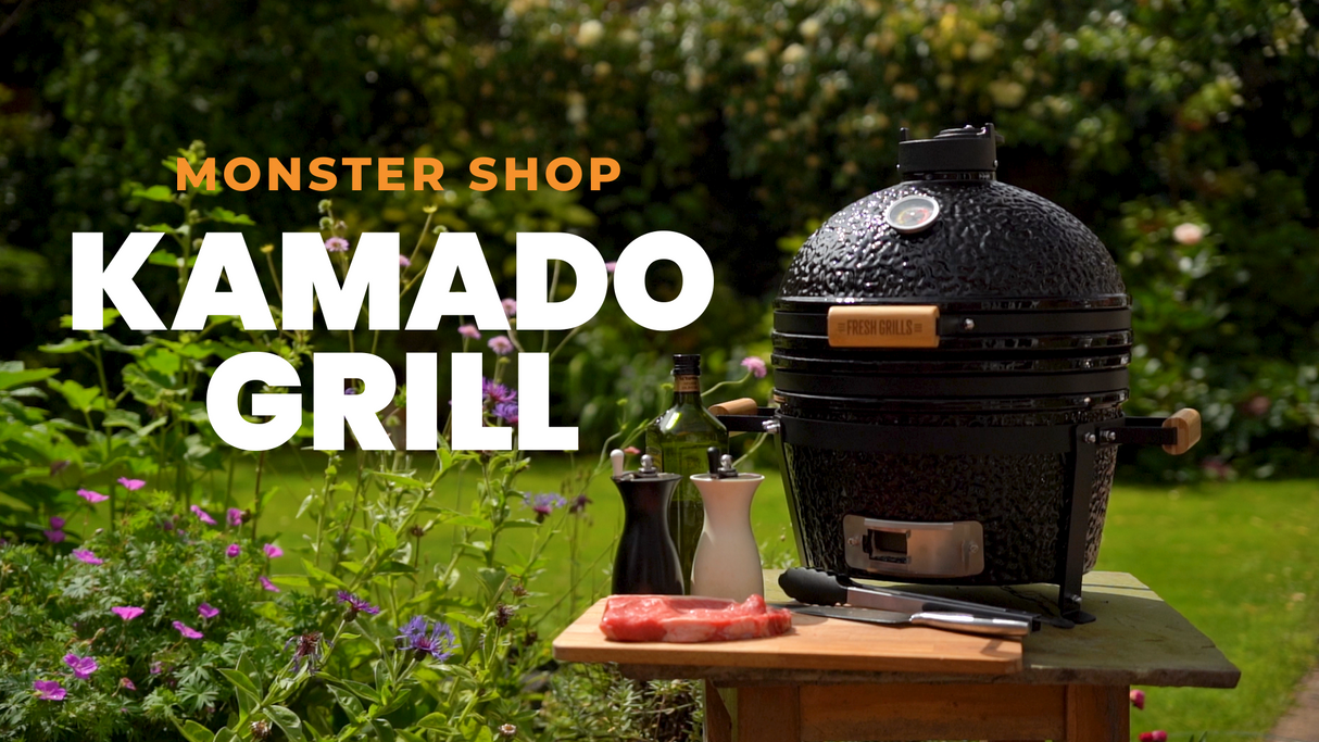 Fresh Grills Kamado Charcoal BBQ Grill 21" - Mega