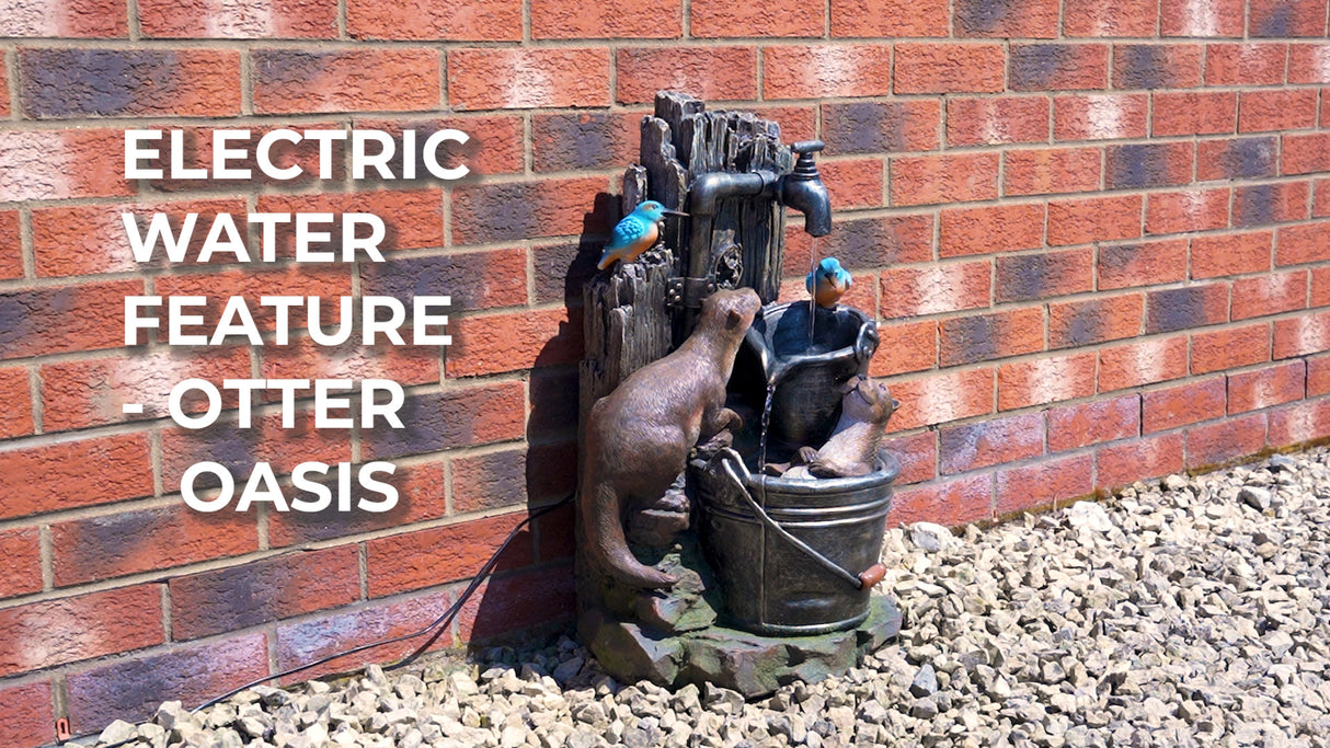 Electric Water Feature - Otter Oasis