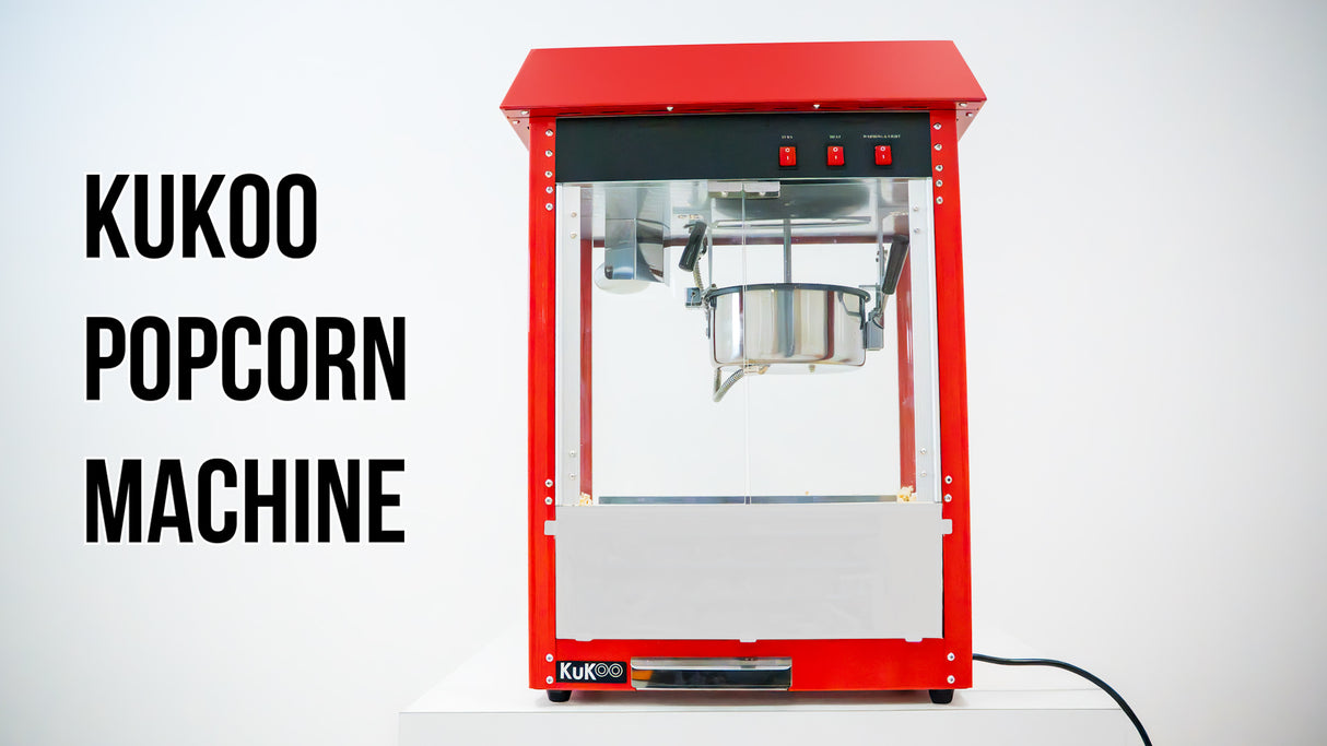 KuKoo 8oz Commercial Popcorn Machine