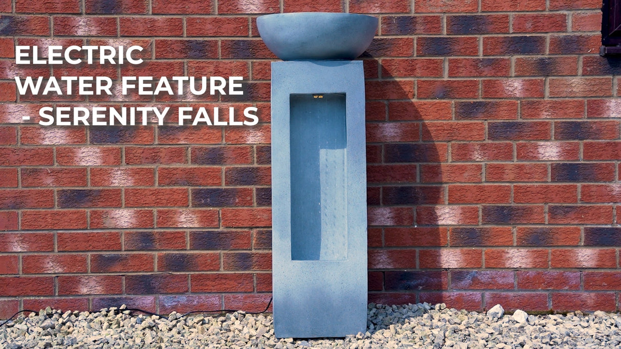 Electric Water Feature - Serenity Falls