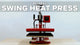 Swing Heat Press 38 x 38cm