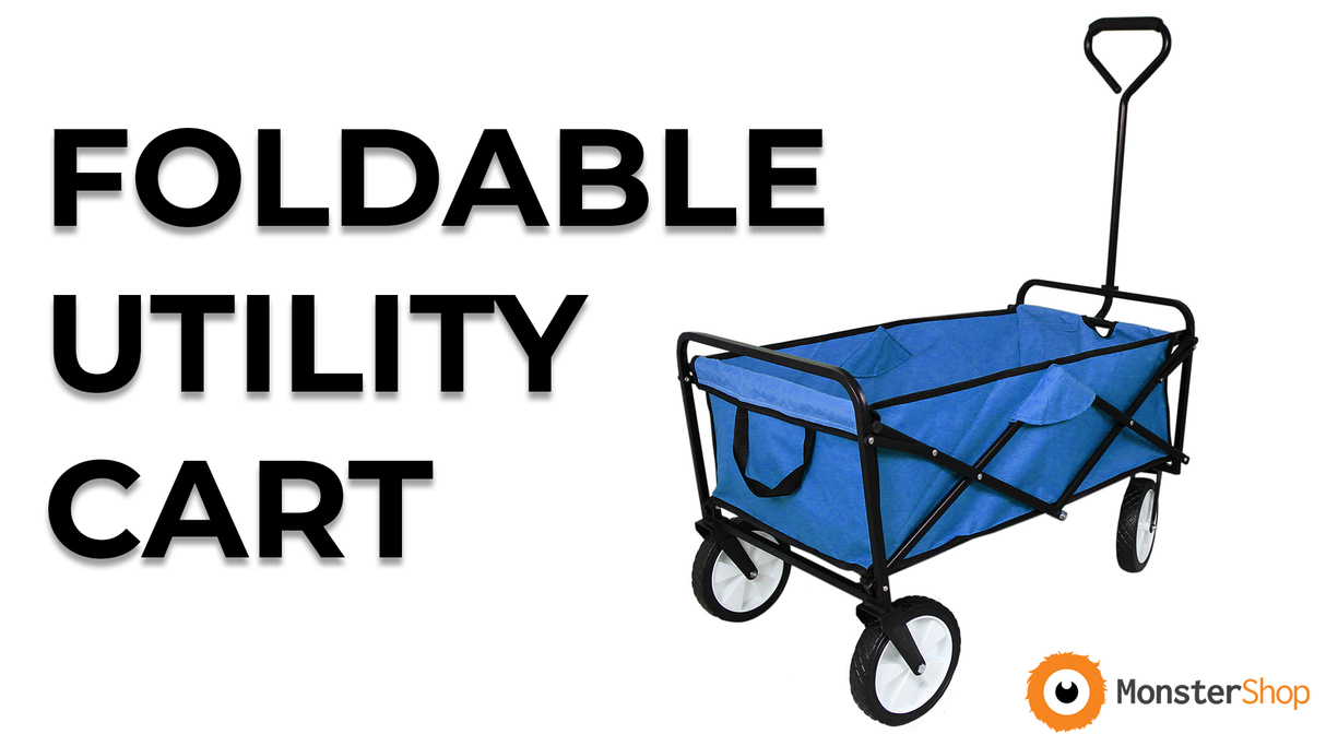 All-Terrain Festival & Beach Drinks Trolley Blue