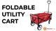All-Terrain Festival & Beach Drinks Trolley Red