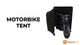 Large Motorbike Tent – Black