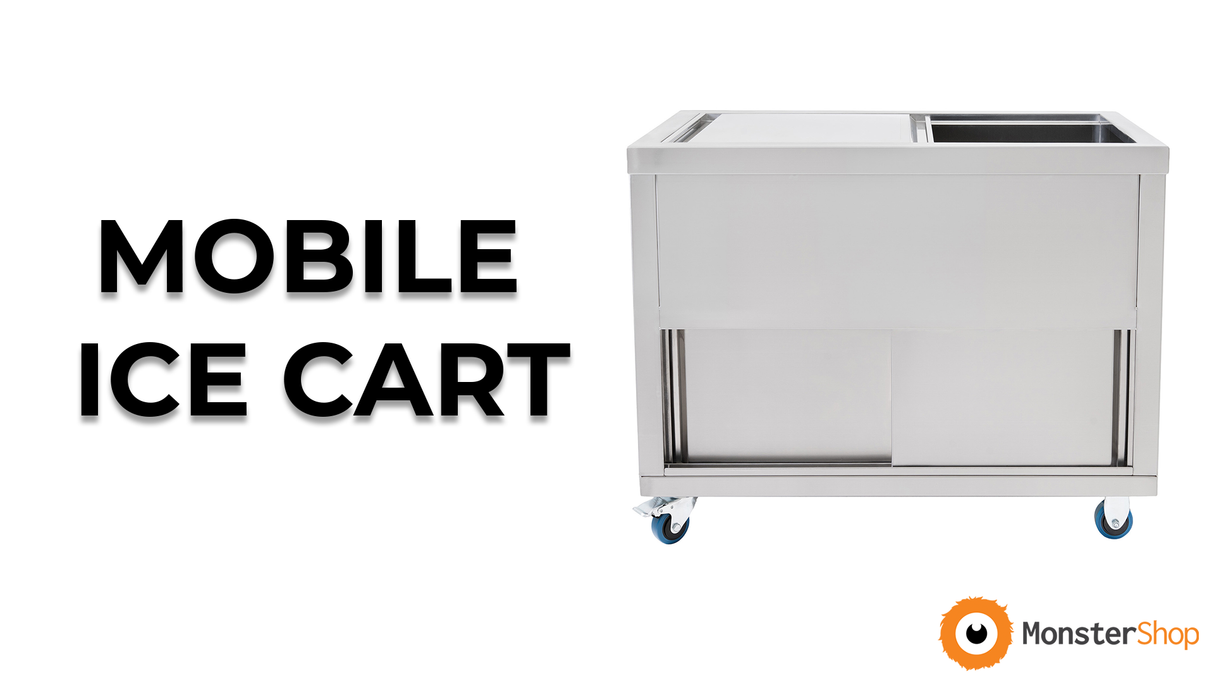 Mobile Ice Cart - 800mm