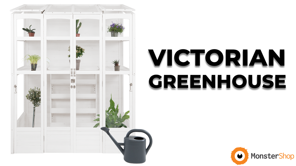Victorian Greenhouse - White