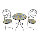 Majorelle Mosaic Bistro Set