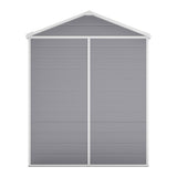 6x4ft Plastic Garden Storage Shed – Lockable Door