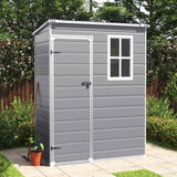 5x3ft Plastic Garden Tool Shed