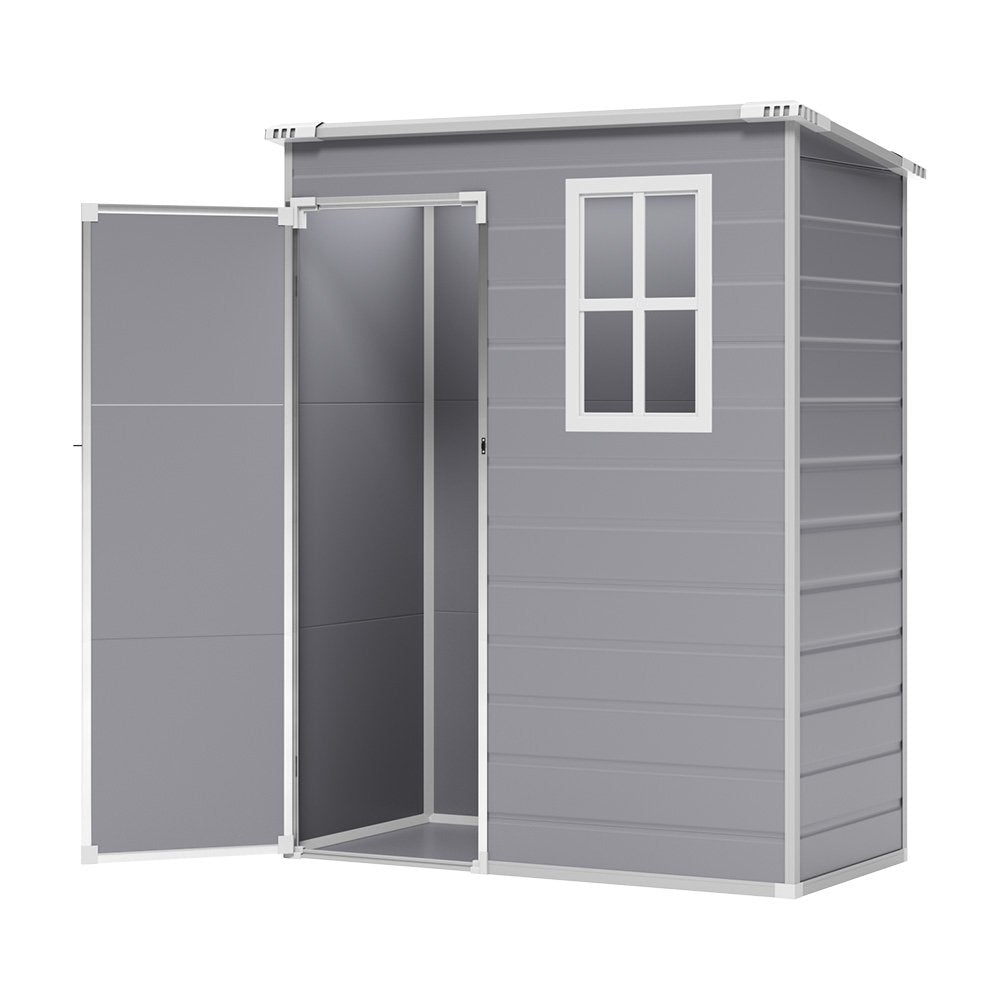 5x3ft Plastic Garden Tool Shed