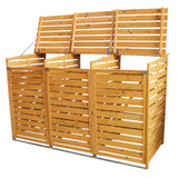 Triple Wheelie Bin Storage