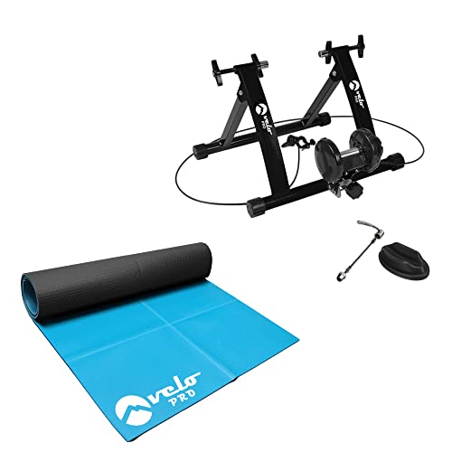 Velo Pro Turbo Trainer - Variable Resistance Magnetic Indoor Bike Trainer for Road bikes & Mountain Bikes - Body Revolution