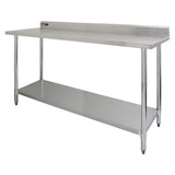 6ft Catering Bench With Single Over-Shelf