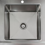 Science Lab Laboratory Sink Stainless Steel Single Bowl 1.0 Left Hand Drainer