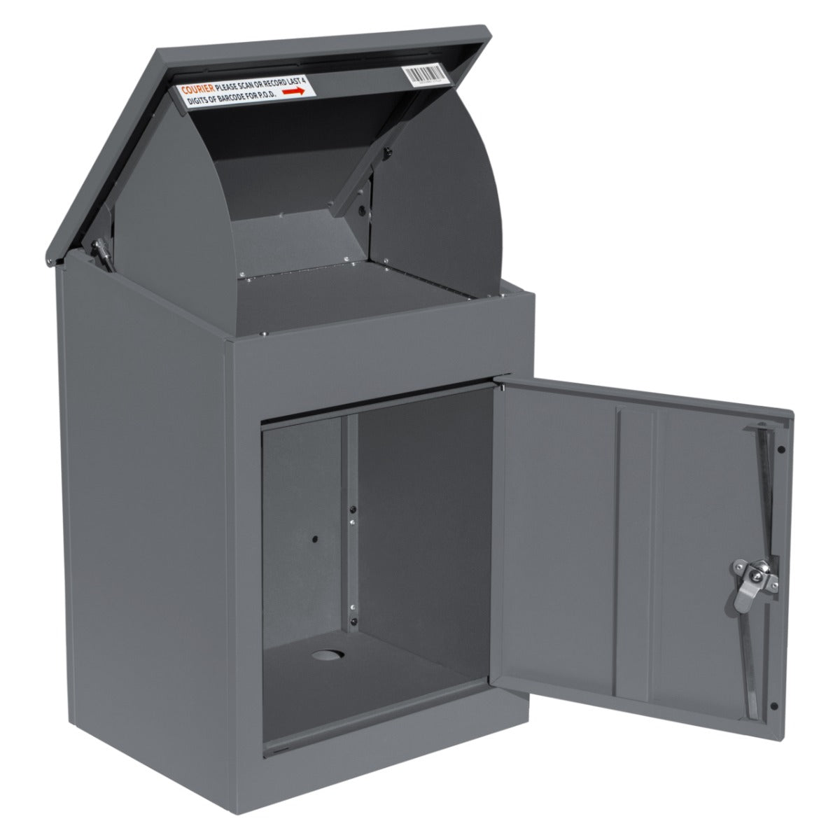 Grey Anti-Theft Parcel Post Box