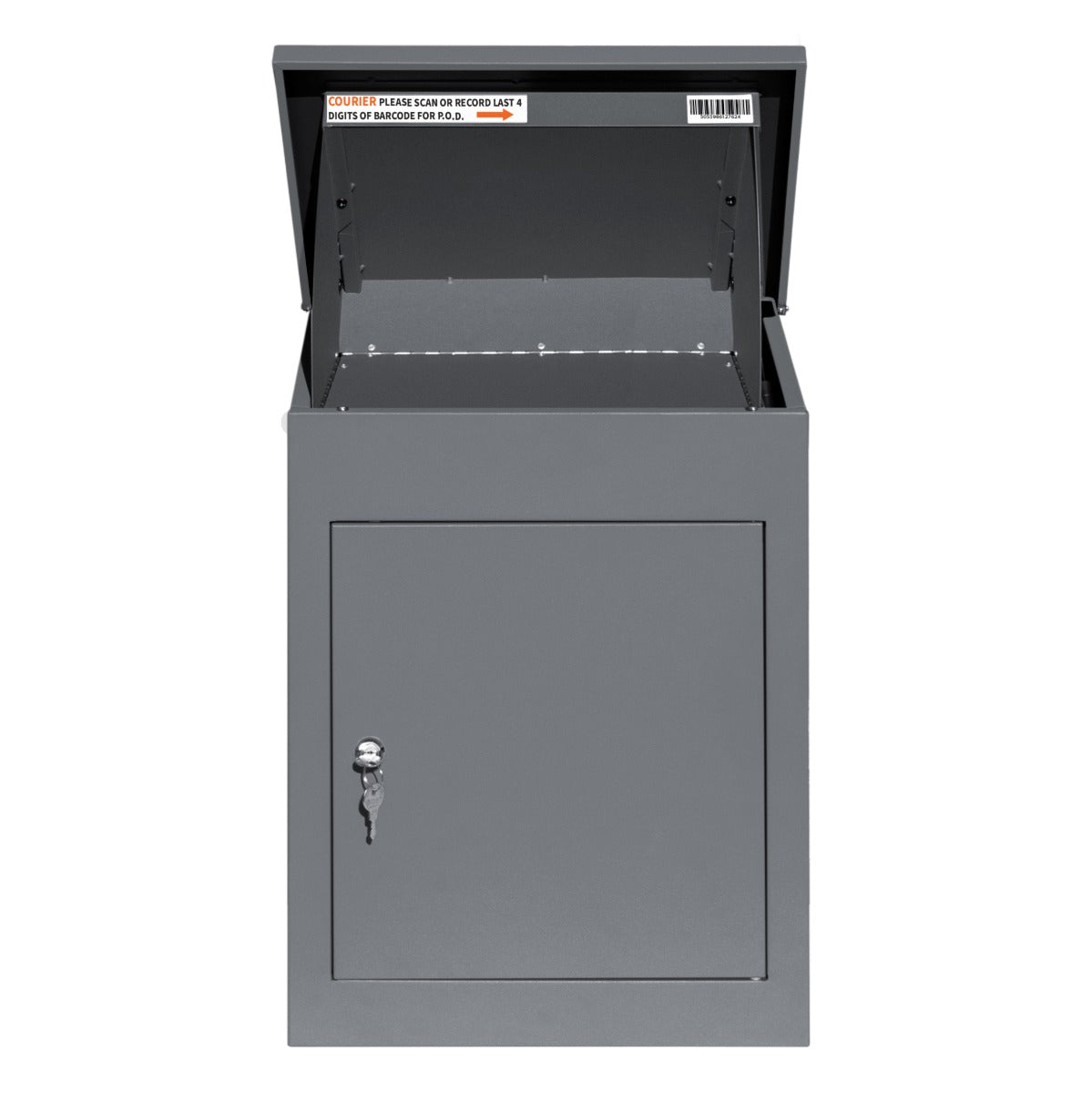 Grey Anti-Theft Parcel Post Box