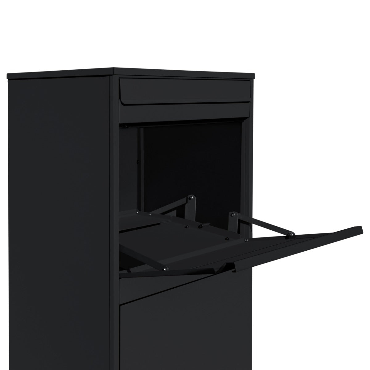 Black Anti-Theft Parcel Post Box XL