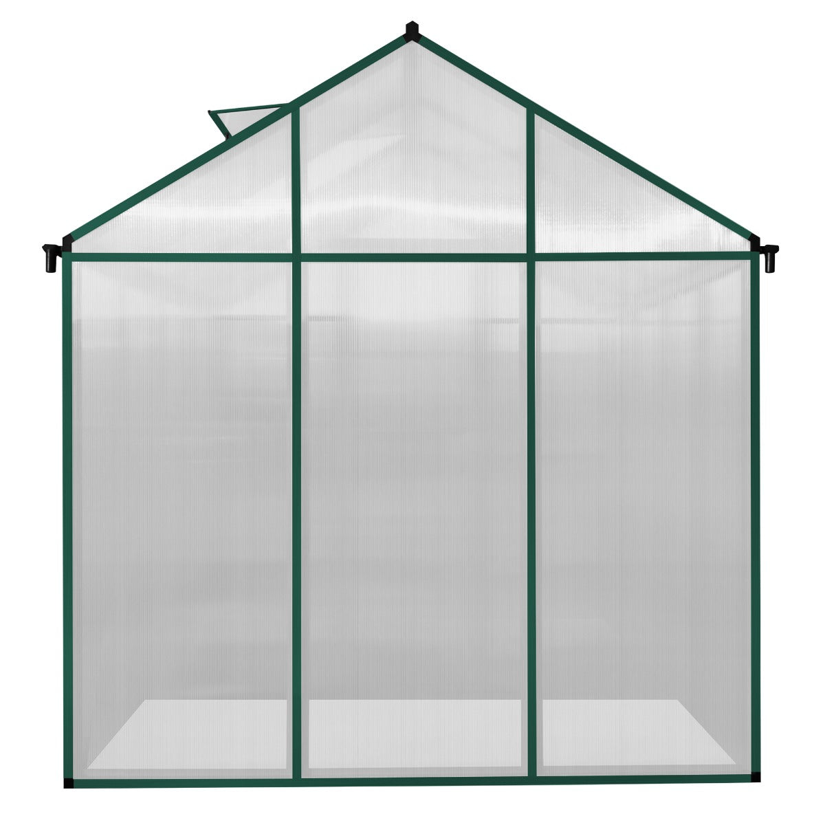 Polycarbonate Greenhouse 6ft x 4ft – Green