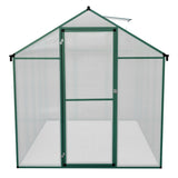 Polycarbonate Greenhouse 6ft x 8ft – Green