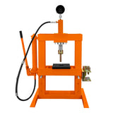 Hydraulic Shop Press with Gauge – 10 Tonne