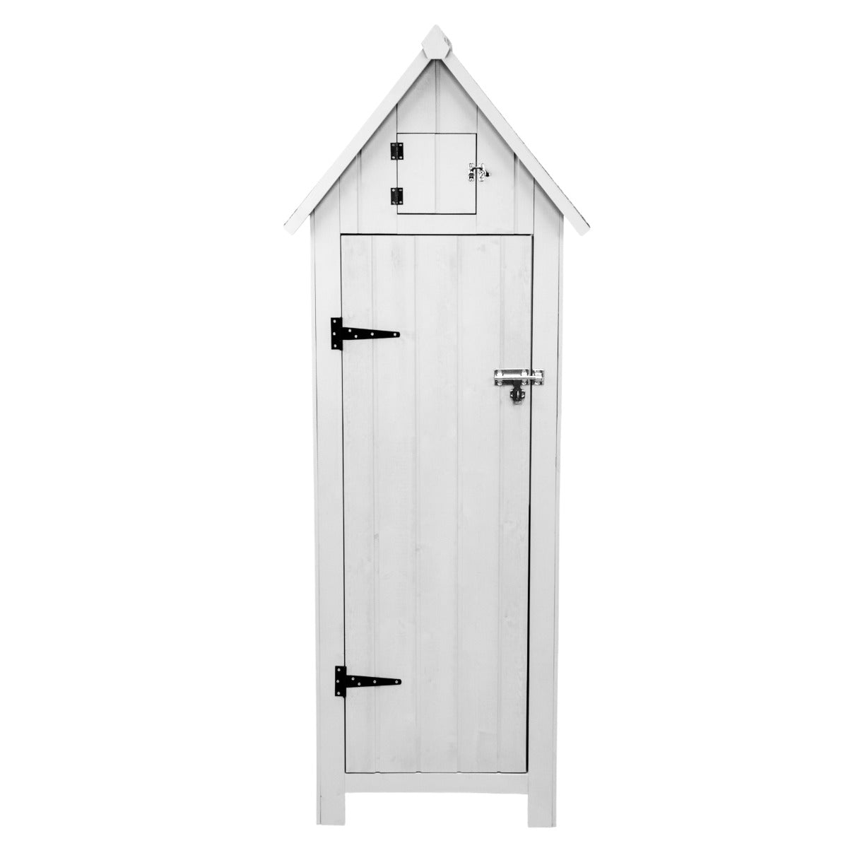Wooden Garden Shed – White