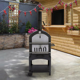 Outdoor Pizza Oven, Rain Cover & Union Jack Bunting