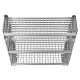 Adjustable 3 Section Galvanised Staircase - 900mm Wide