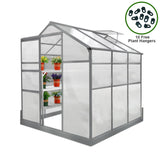 Greenhouse 6ft x 6ft With Base
